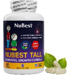 Suplemento Nubest Tall Bone Support 60 Cápsulas Por Mês