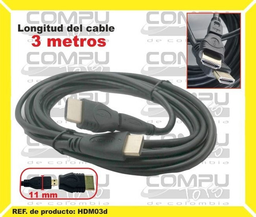 Hd Sondeable Entre Paredes De 3 M Ref: Hdm03d Computoys Sas