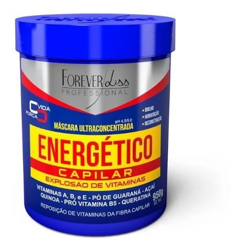 Máscara Energético Capilar Forever Liss 950gr