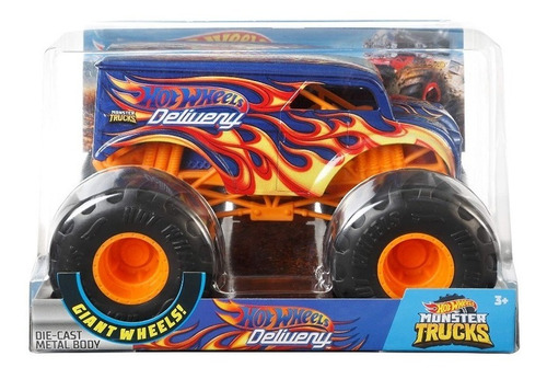 Vehículo Monster Trucks Hot Wheels Delivery 1/24