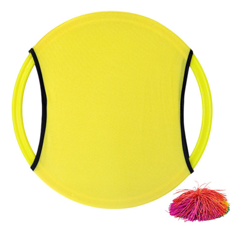 De Paleta De Cuerda Con Trampolín Para Actividades Amarillo