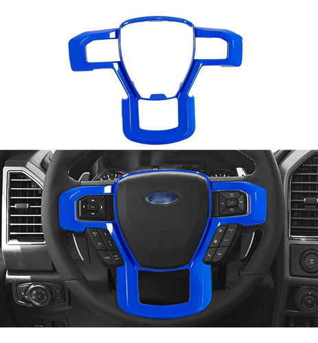 Para Volante F150 Pc+abs Marco Decorativo Accesorio Interior