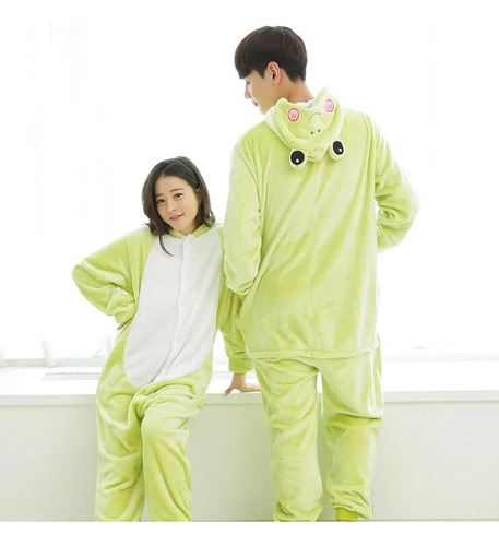 Mono De Mujer Frog Cosplay Pijama Con Forma De Animal Colo