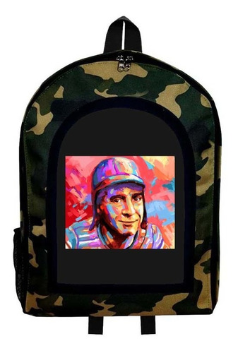 Mochila Camuflada El Chavo Del 8 Modelo 5