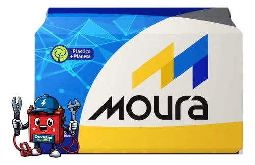 comprar Bateria De Carro Moura 60ah Amperes M60ad Moura Sem Troca