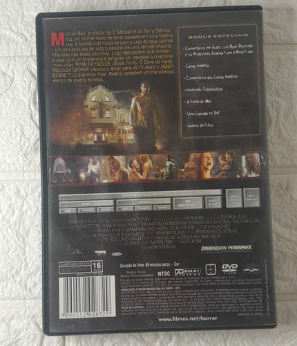 Dvd - Horror Em Amityville ( Original )