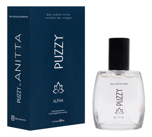 Perfume Íntimo Puzzy By Anitta Alpha Cimed Frasco 25ml