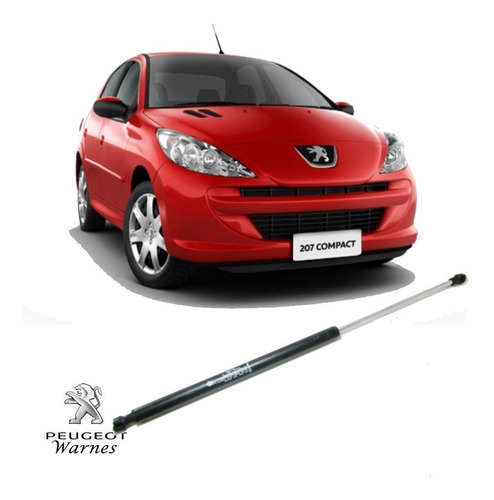 Amortiguador A Gas Para Baul Para Peugeot 207 Compact 2010