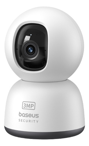 Cámara de seguridad para interiores 3MP WiFi Baseus P1 Lite Detección de movimiento y notificaciones Alarma de Luz y Sonido Audio bidireccional Control por Voz compatible con Google y Alexa