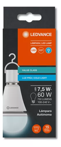 Pack x4 Foco LED Luz Fría E27 13W