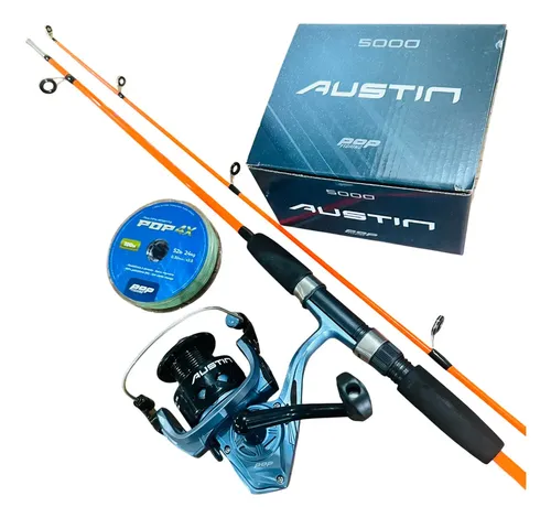 Vara De Pesca 1.65mt + Molinete + Linha Rio Pesqueiro Lago Cor Ve...