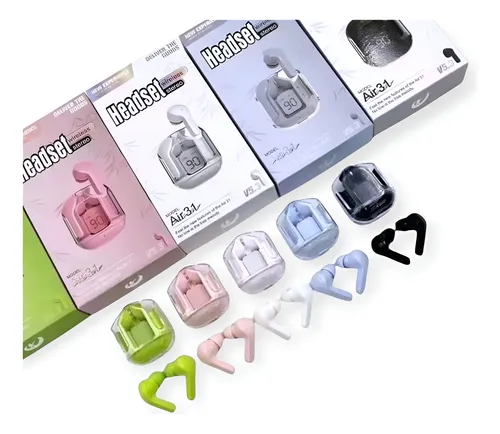 New Experience Audifonos Bluetooth Air 3.1 Rosa