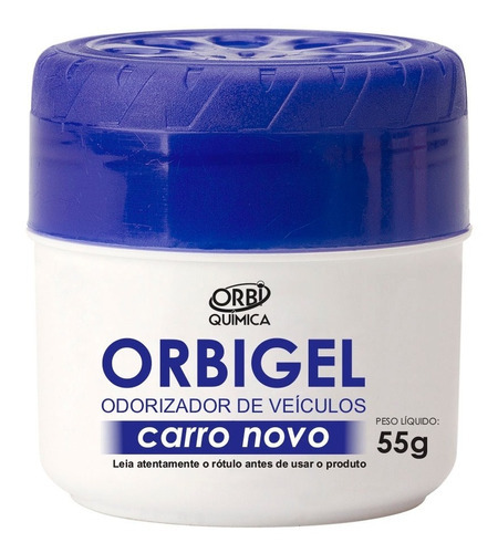 Cheirinho Aromatizante Em Gel Carro Orbigel 55 G