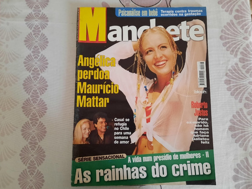 Revista Manchete 2473 Setembro 1999 Angélica Maurício R534