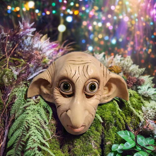 Máscara De Halloween De Harry Dobby, Máscara De Halloween, F