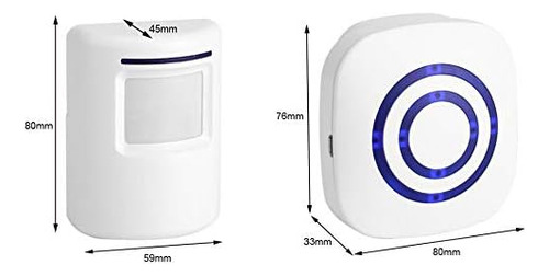 Timbre De Puerta Con Sensor De Movimiento Actpe Para Negocio