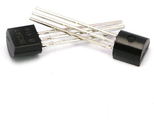 Transistor Bipolar Npn Bc547 To-92 45v 0.1a X 10 Unidades
