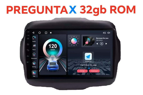 Estereo Jeep Renegade 15 22 Pantalla Android Radio Wifi Bt 