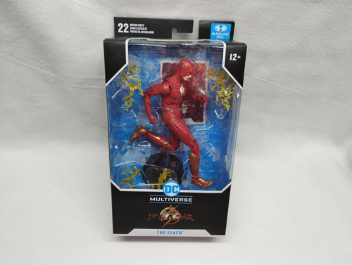 Figura Flash Coleccion Mcfarlane Pelicula 2023 Ezra Miller