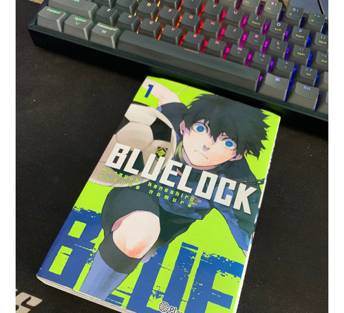 Primer Tomo De Blue Lock Manga