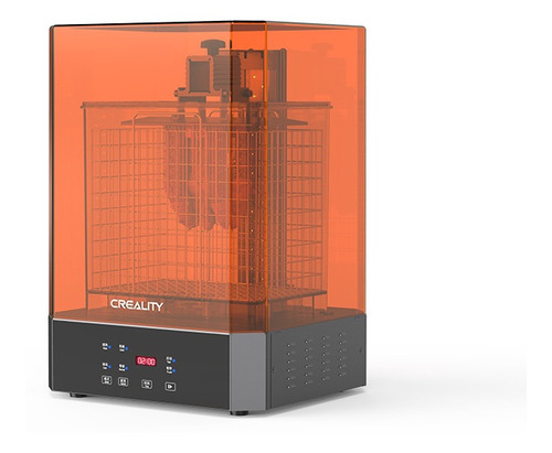 Impresora 3D Creality UW-02 color naranja 127V con tecnología de impresión SLA