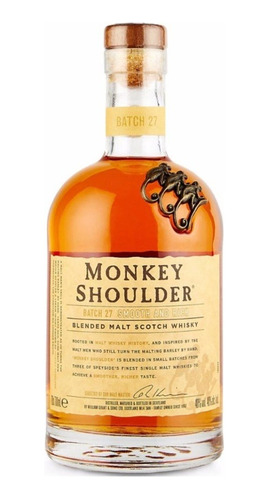 Whisky Monkey Shoulder Batch 27 700ml Blended Malt Escoces