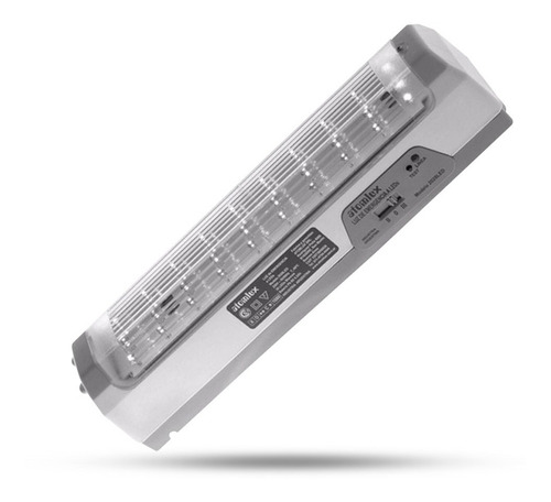 Luz de emergencia Atomlux 2028-LED con batería recargable 0.9 W 220V blanca