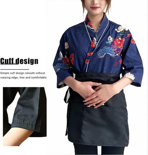 Chamarras De Chef Personalizadas, Kimono Estampado