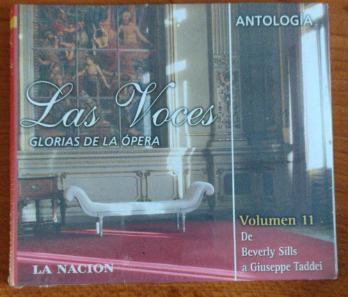Cd Las Voces Glorias De La Ópera. Antologia La Nacion Vol.11