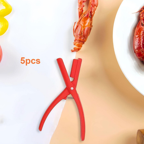 5 Uds Herramienta Para Mariscos Desgranadora De Rojo