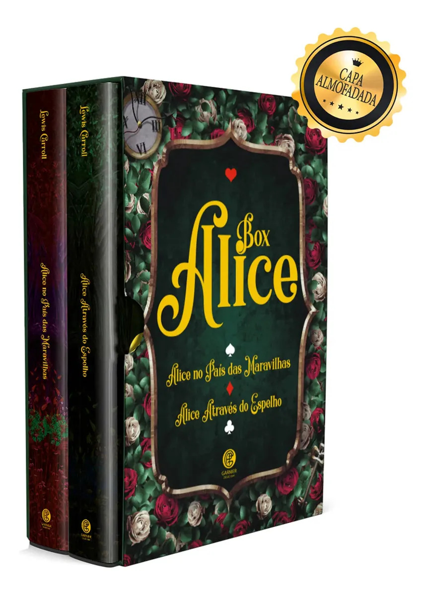 Box Alice - Box Com 2 Livros - Edição De Luxo Almofadada
