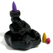 Comprar Porta Conos 2 Flores Cascada Humo Fuente Decorativa+10 Conos