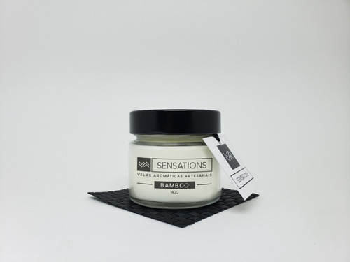 Imagem 5 de 7 de Bamboo - Vela Aromática Perfumada Decorativo 140g