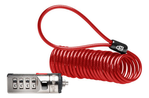 Cable Lock Kensington K64671am Portátil Combinado Rojo