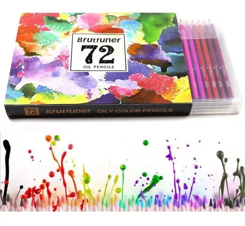 Profesionales Dibujo de kit, ZQSQD Lapices 72 de Colores Profesionales  Creative Colores, Kit de Dibujo de Color Profesional, Lápices de Colores 2B