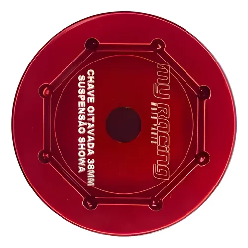 Chave Suspensão Showa 38mm Oitavada Tampa My Racing | Parcelamento