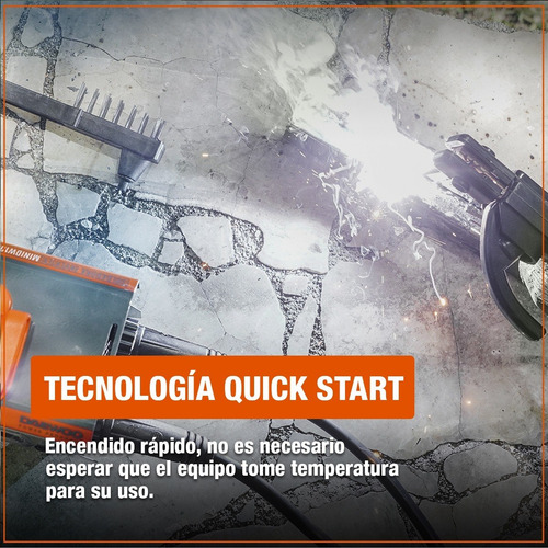 Imagen 6 de 10 de Soldadora Inverter 100 Amp Daewoo Anti Stick + Mascara + Acc