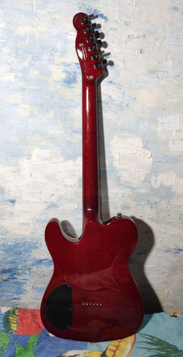 Fender Telecaster Crimson Red Fmt Hh Custom Lmt - Willaudio (Usado)