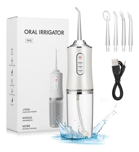 Jato D'água Irrigador Oral Higiene Limpeza Bucal E Dental