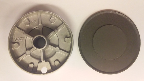 Imagen 4 de 6 de Conjunto Quemadores Enlozados Sabaf 4 Piezas (blister)