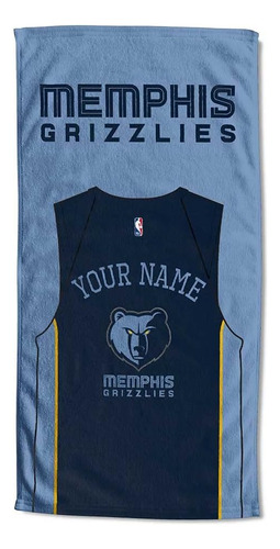 Toalla De Playa Personalizada De Nba Memphis Grizzlies,...