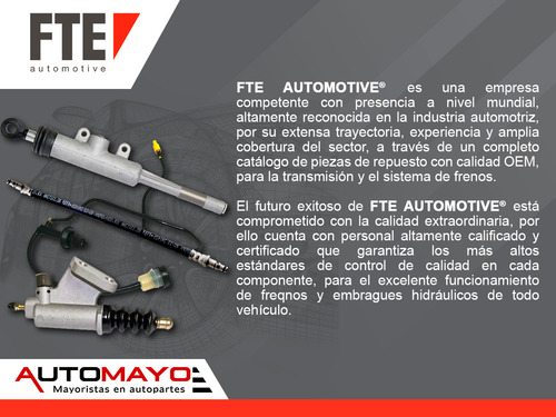 Un Cilindro Mtro Clutch Fte K3500 8 Cil 7.4l Gmc 88-92