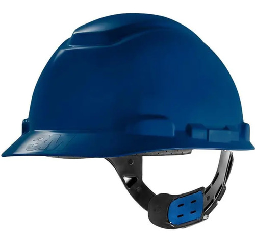 Capacete Segurança 3m H700 Ajuste Fácil Eletricista Eng Obra Cor Azul-escuro