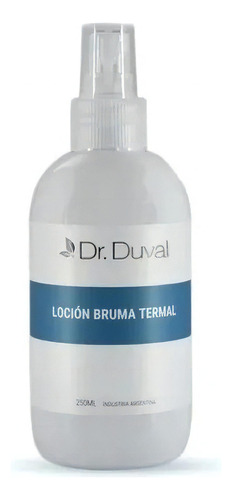 Dr Duval Loción Bruma Termal  Facial Hidratante Piel 250ml Tipo De Piel Todo Tipo