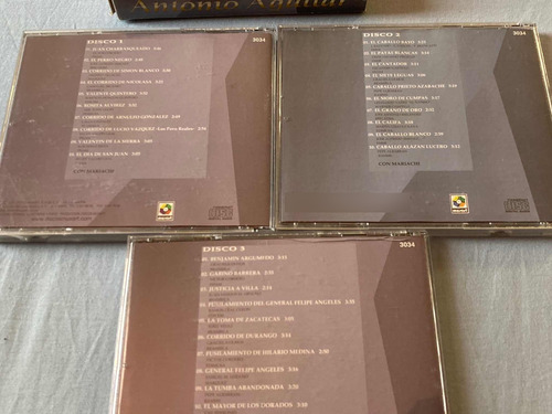Antonio Aguilar / Coleccion De Oro Corridos 3cds (Usado)