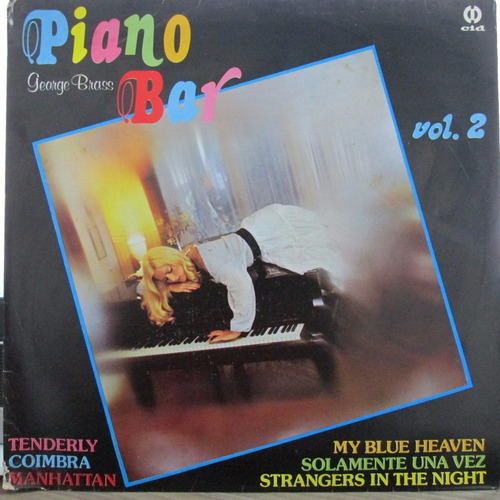Lp George Brass Piano Bar Vol 2 Capa Vg Lp Nm