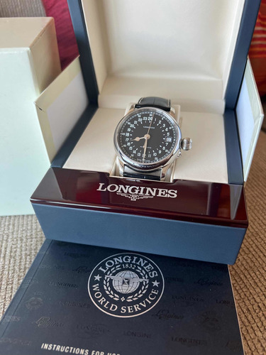 Reloj Longines Twenty Four Hours Heritage Medida 45mm