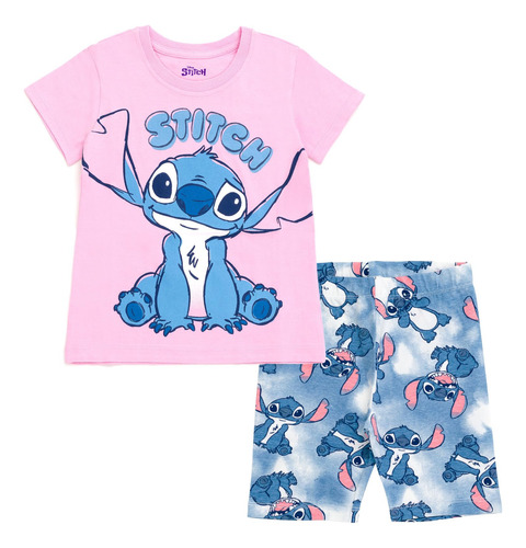 Conjunto De Atuendos Disney Lilo & Stitch Para Niñas Pequeña