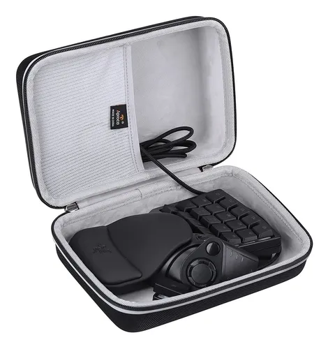 Funda Rigida Negra Con Cierre Para Razer Tartarus V2 Gaming