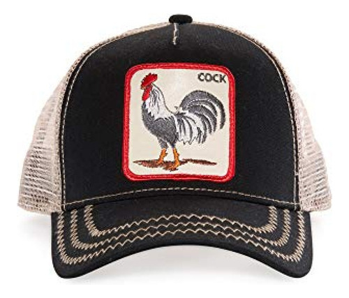 Gorro Jockey Goorin Bros. Animal Farm Gallo Negro